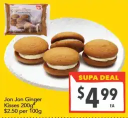 Supa Valu Jon Jon Ginger Kisses offer