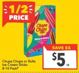 Supa Valu Chupa Chups Ice Cream Sticks offer