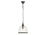 LivingStyles Avery Metal & Glass Pendant Light - Brass offer