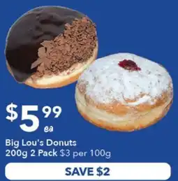 Ritchies Big Lou's Donuts offer