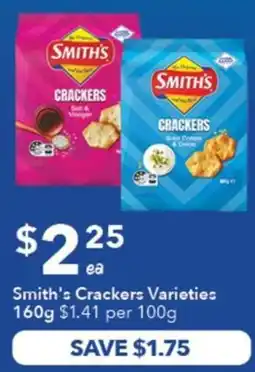 Ritchies Smith's Crackers Varieties offer