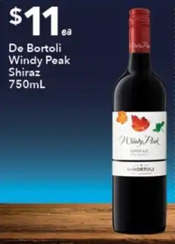 Ritchies De Bortoli Windy Peak Shiraz offer