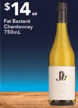 Ritchies Fat Bastard Chardonnay offer