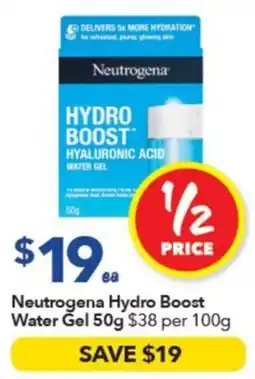 Ritchies Neutrogena Hydro Boost Water Gel offer