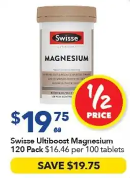 Ritchies Swisse Ultiboost Magnesium offer