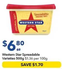 Ritchies Western Star Spreadable Varieties offer