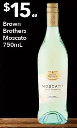 Ritchies Brown Brothers Moscato offer
