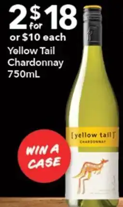 Ritchies Yellow Tail Chardonnay offer
