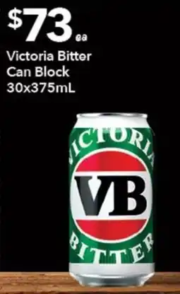 Ritchies Victoria Bitter Can Block offer
