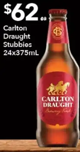 Ritchies Carlton Draught Stubbies offer