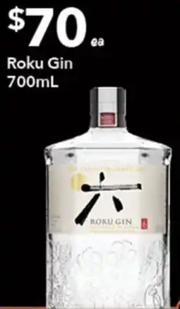 Ritchies Roku Gin offer