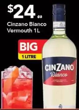 Ritchies Cinzano Bianco Vermouth offer