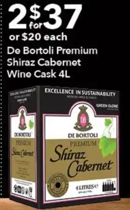 Ritchies De Bortoli Premium Shiraz Cabernet offer