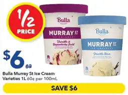 Ritchies Bulla Murray St Ice Cream Varieties offer
