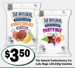 Friendly Grocer The Natural Confectionery Co. Lolly Bags Varieties offer