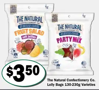 Friendly Grocer The Natural Confectionery Co. Lolly Bags Varieties offer