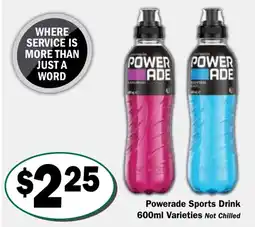 Friendly Grocer Powerade Sports Drink Varieties offer