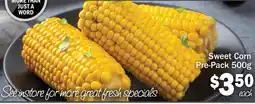 Friendly Grocer Sweet Corn Pre-Pack offer