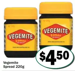 Friendly Grocer Vegemite Spread offer