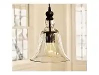 Berta Glass Bell Shade Pendant Light