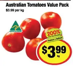 CORNETTS Australian Tomatoes Value Pack offer