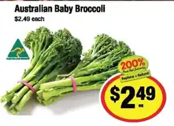 CORNETTS Australian Baby Broccoli offer