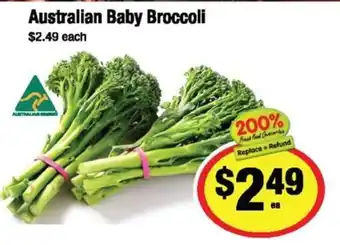 CORNETTS Australian Baby Broccoli offer