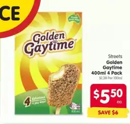 Spar Golden Gaytime offer