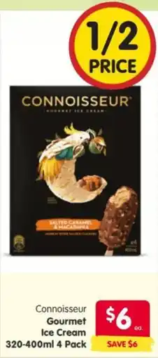 Spar Connoisseur Gourmet Ice Cream offer