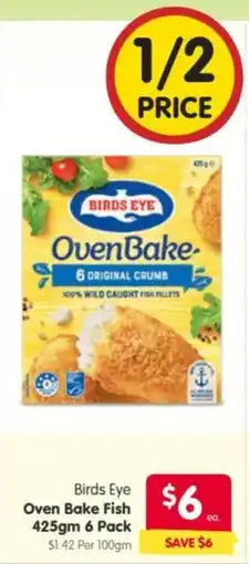Spar Birds Eye Oven Bake Fish offer