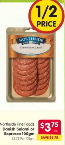 Spar Northside Fine Foods Danish Salami offer