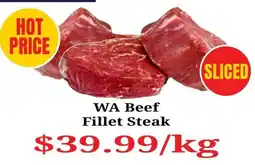 Farmer Jack's WA Beef Fillet Steak offer
