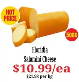 Farmer Jack's Floridia Salamini Cheese offer