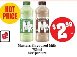 Farmer Jack's Masters Flavoured Milk offer