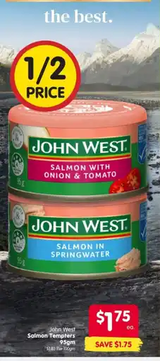Spar John West Salmon Tempters offer