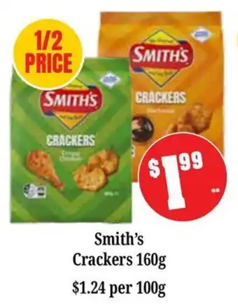 Farmer Jack's Smith's Crackers offer