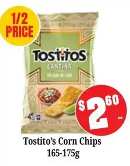 Farmer Jack's Tostito's Corn Chips offer