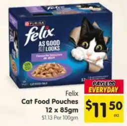 Spar Felix Cat Food Pouches offer