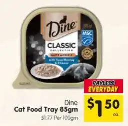 Spar Dine Cat Food Tray offer