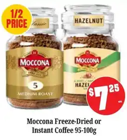 Farmer Jack's Moccona Freeze-Dried or Instant Coffee offer
