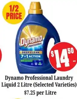 Farmer Jack's Dynamo Professional Laundry Liquid offer