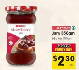 Spar SPAR strawberry jam offer