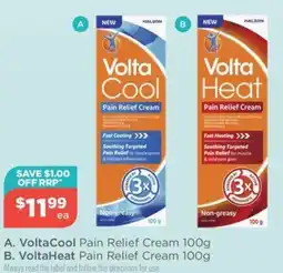 Your Local Pharmacy Volta Cool or Volta Heat Pain Relief Cream offer