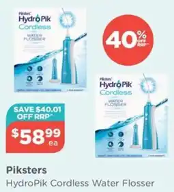 Your Local Pharmacy Piksters HydroPik Cordless Water Flosser offer