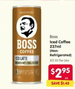 Spar Boss Iced Coffee offer
