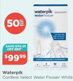 Your Local Pharmacy Waterpik Cordless Select Water Flosser White offer
