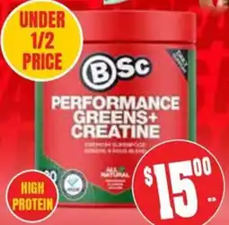 Farmer Jack's Bsc Performance Greens+ Creatine offer
