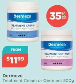Your Local Pharmacy Dermeze Treatment Cream or Ointment offer