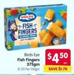Spar Birds Eye Fish Fingers offer