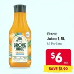 Spar Grove Juice Orange offer
